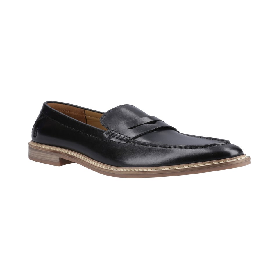 Hush Puppies Black Benedict Loafer