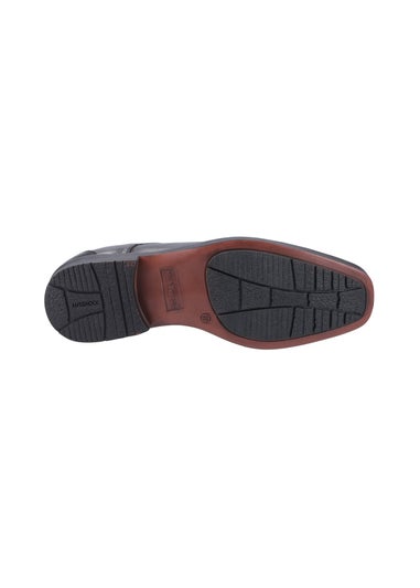 Hush Puppies Black Brandon Shoe