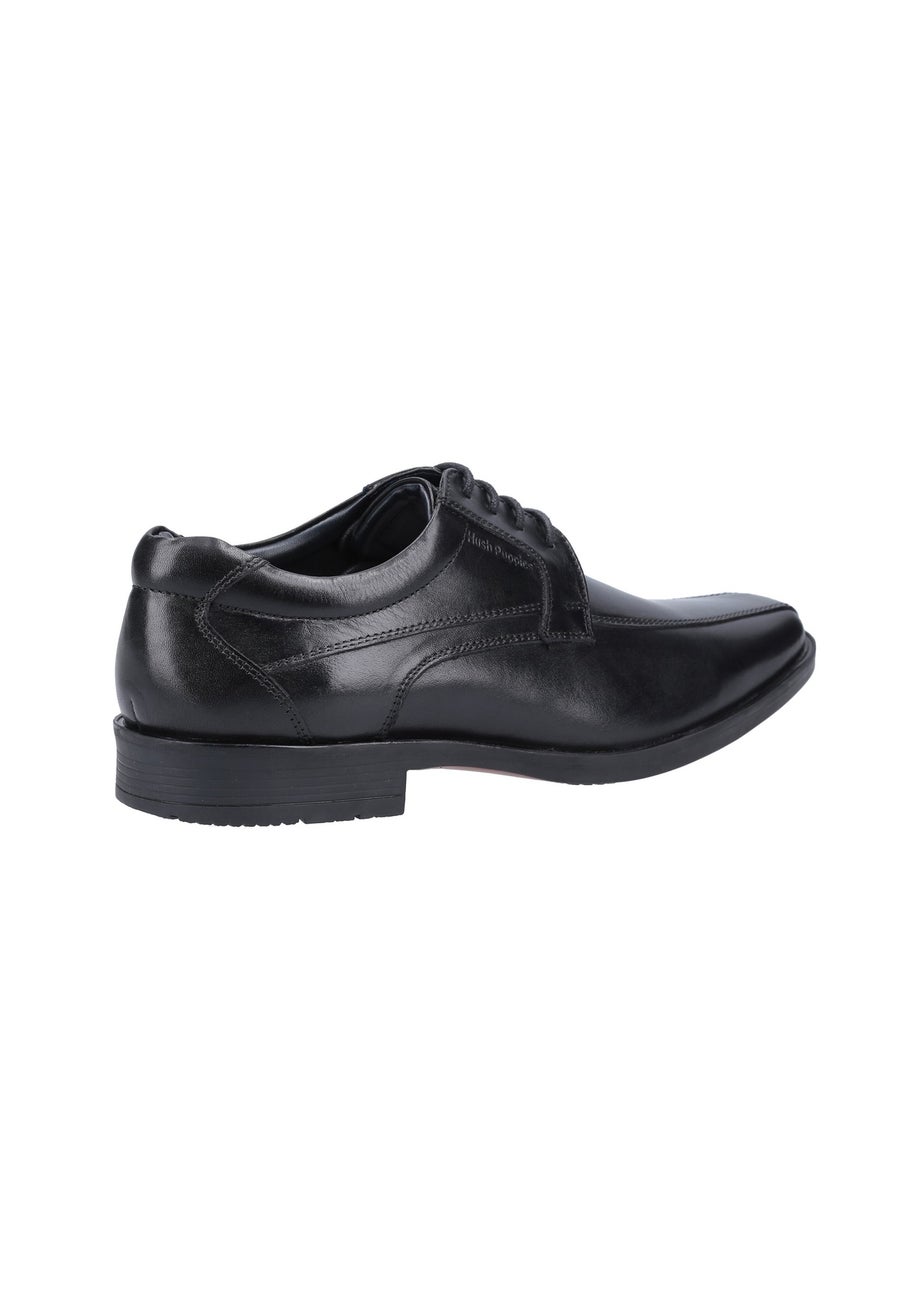 Hush Puppies Black Brandon Shoe