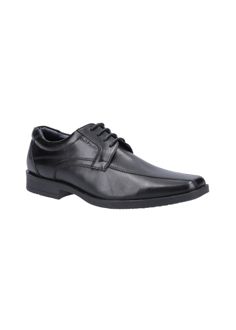 Hush Puppies Black Brandon Shoe