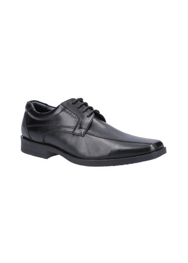 Hush Puppies Black Brandon Shoe