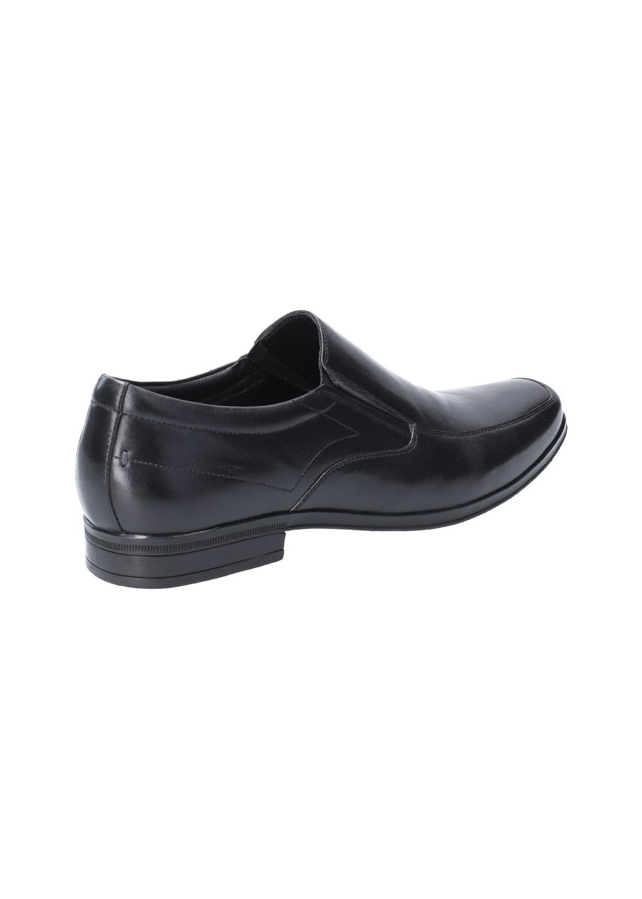 Hush Puppies Black Billy Shoe