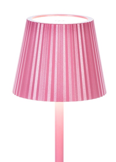 Premier Decorations LED USB Rechargeable Coral Touch Activated Aluminium Table Lamp