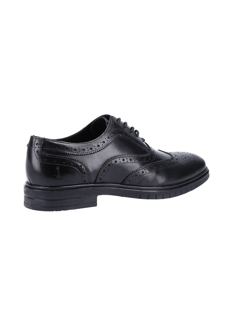 Hush Puppies Black Santiago Lace Shoes