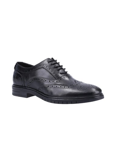 Hush Puppies Black Santiago Lace Shoes