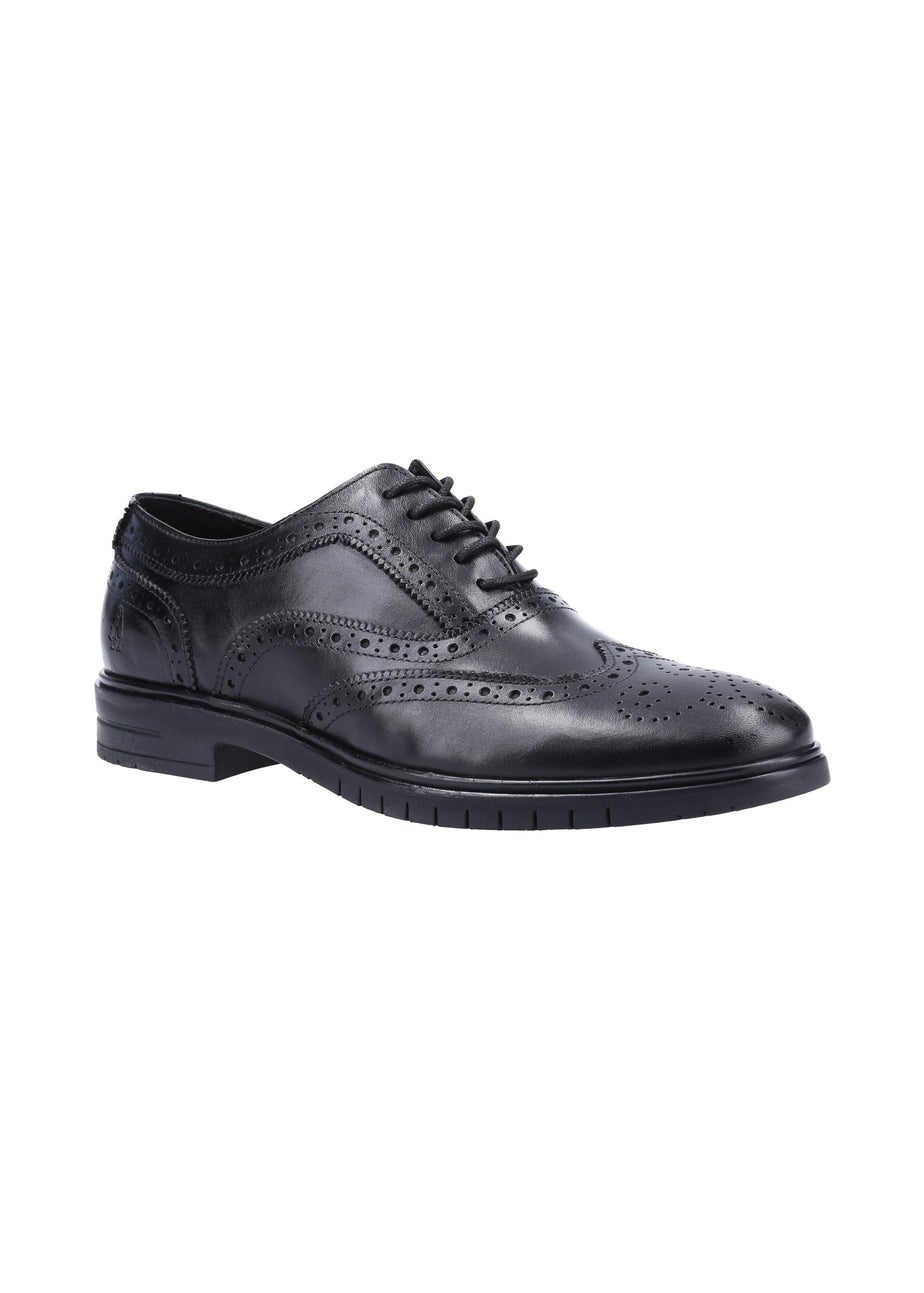 Hush Puppies Black Santiago Lace Shoes