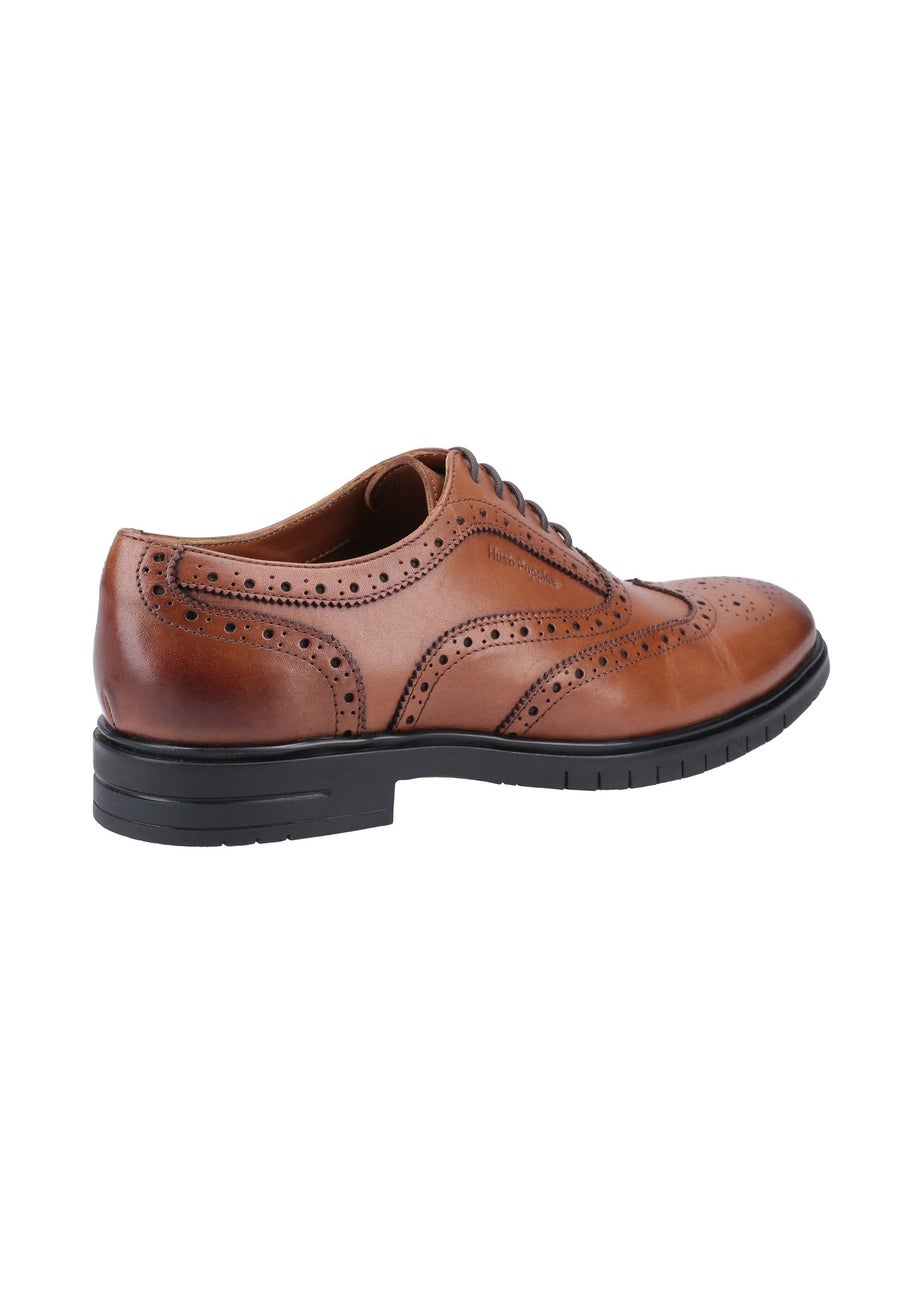 Hush Puppies Brown Santiago Lace Shoes