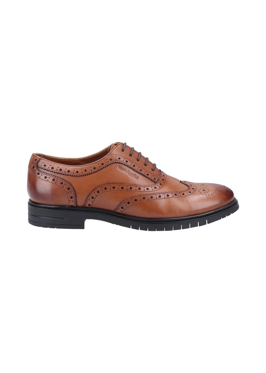 Hush Puppies Brown Santiago Lace Shoes