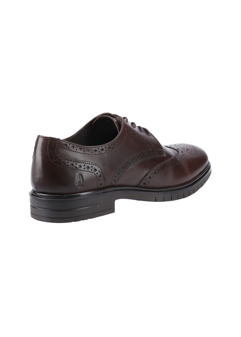 Hush Puppies Brown Santiago Lace Shoes