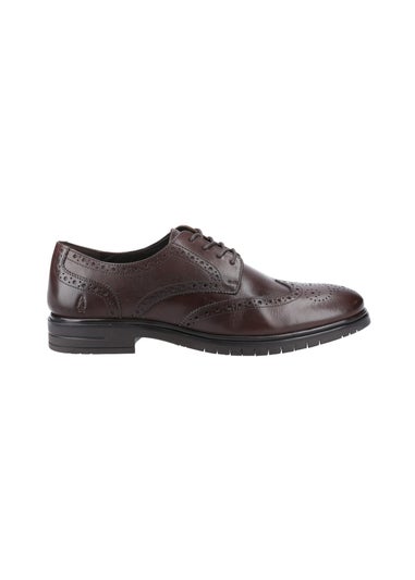 Hush Puppies Brown Santiago Lace Shoes