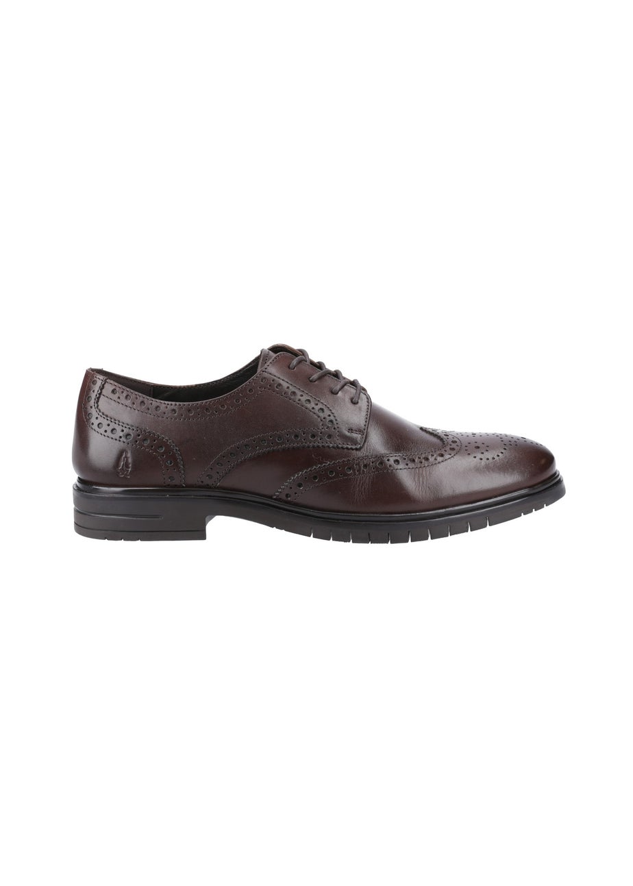 Hush Puppies Brown Santiago Lace Shoes