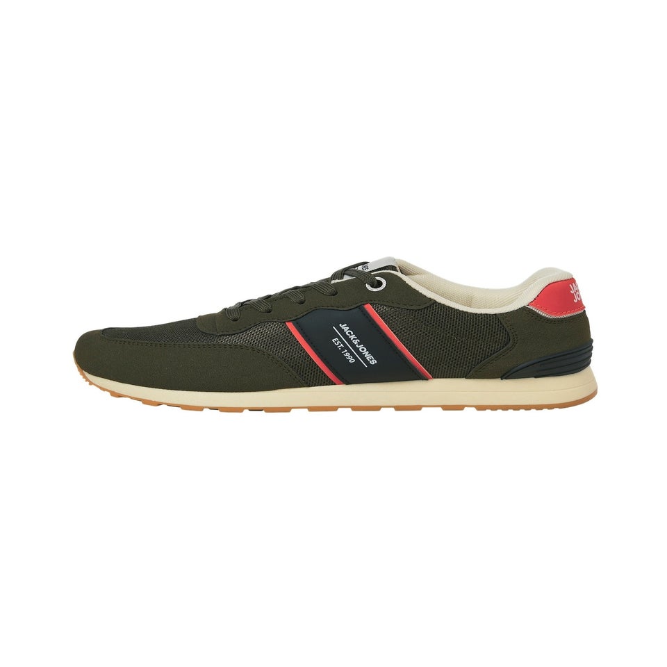 Jack & Jones Olive Spirit Runner Trainer