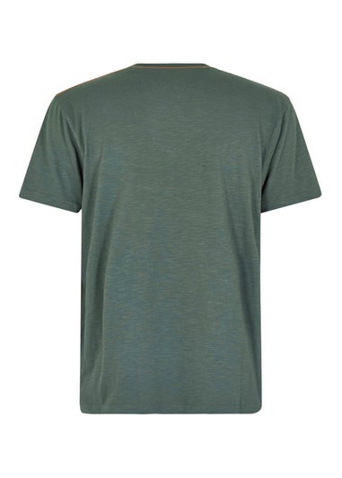 Weird Fish Dusky Green Fished Branded T-Shirt