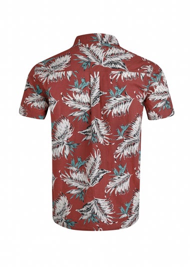 Weird Fish Paprika Faraway Printed Shirt