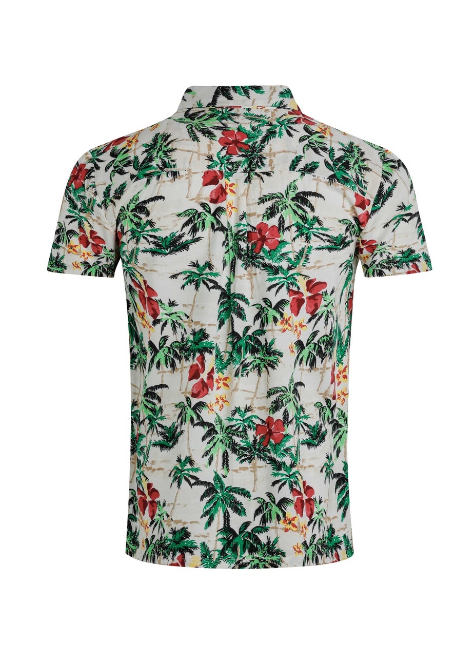 Weird Fish Peapod Holborn Hawaiian Shirt