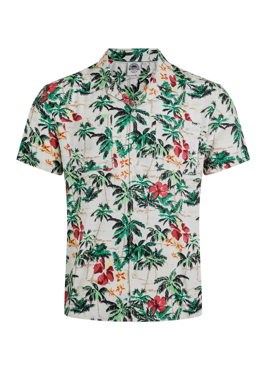 Weird Fish Peapod Holborn Hawaiian Shirt