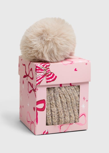 Oatmeal Beanie Box