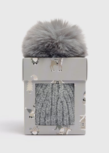 Grey Beanie Box