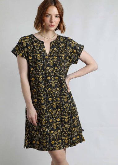 Weird Fish Ink Althea Printed Dress