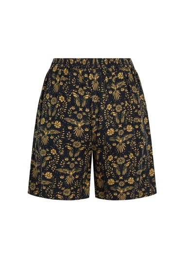 Weird Fish Ink Aloha Printed Shorts