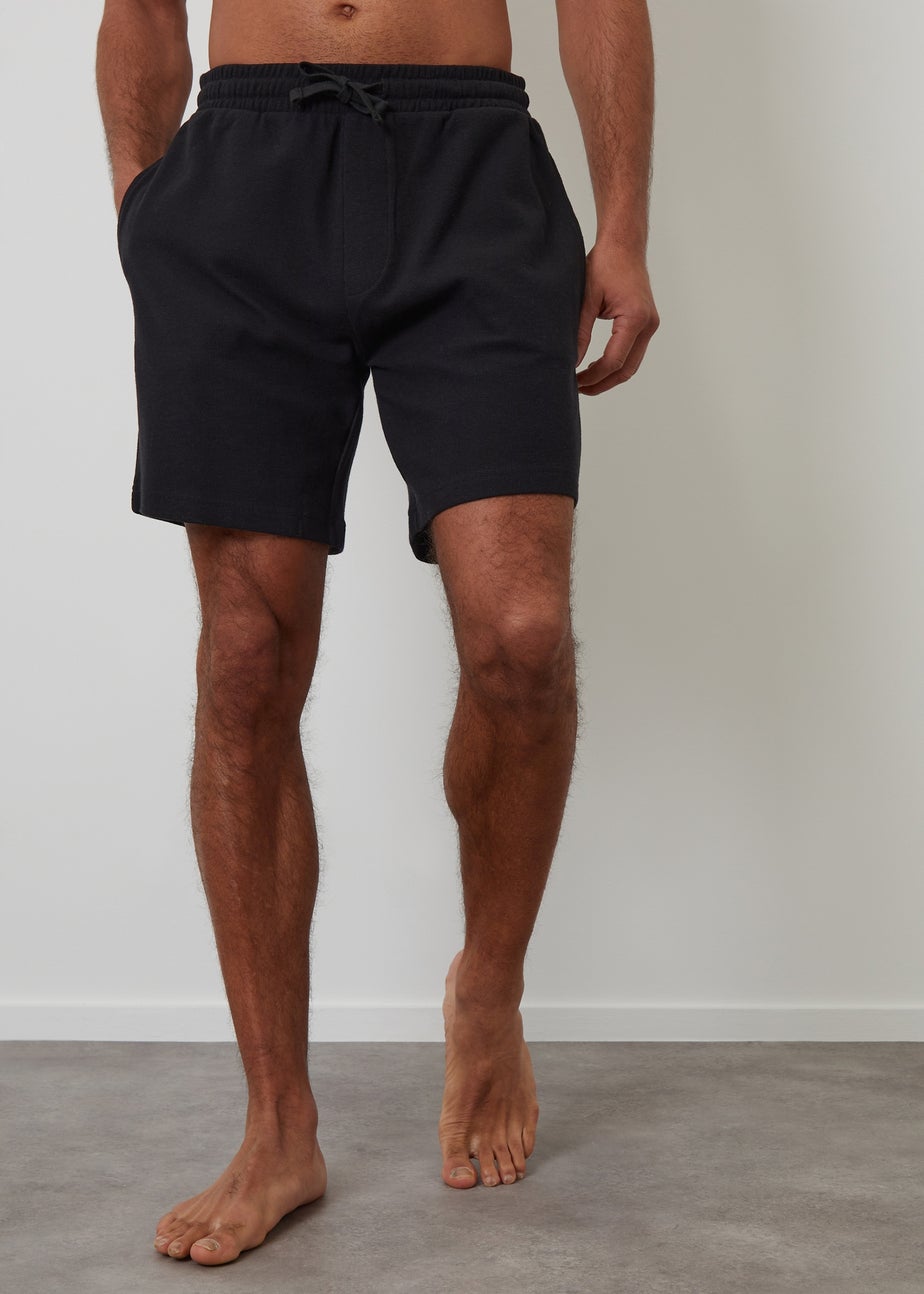 Threadbare Navy 3-Pack Waffle Texture Lounge Shorts