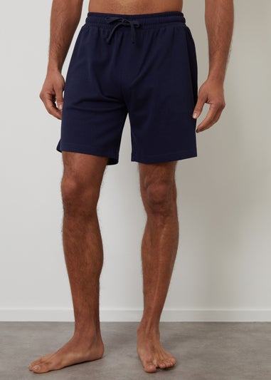 Threadbare Blue 3-Pack Popcorn Textured Cotton Lounge Shorts