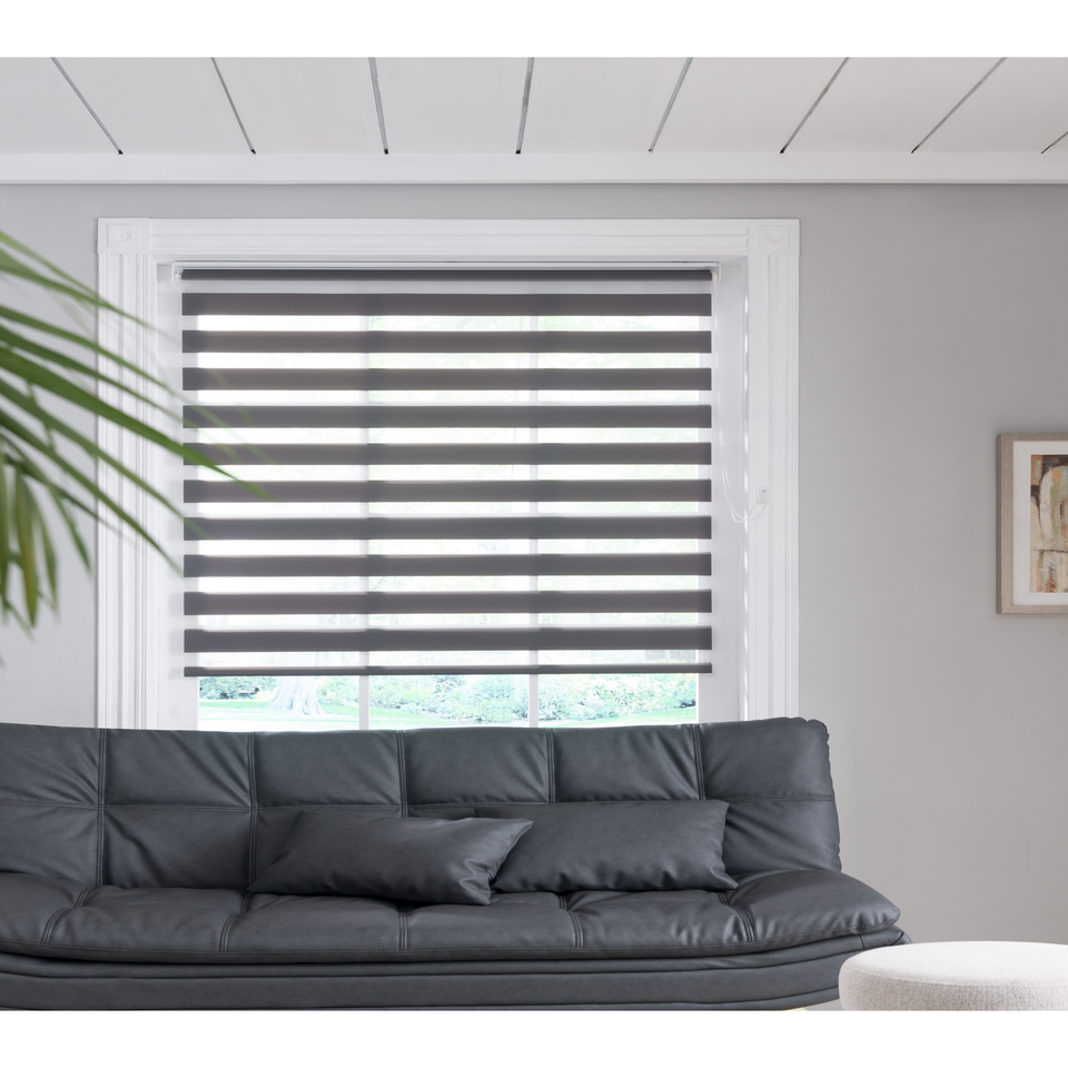 Little Black Book Slate Grey Day & Night Blind