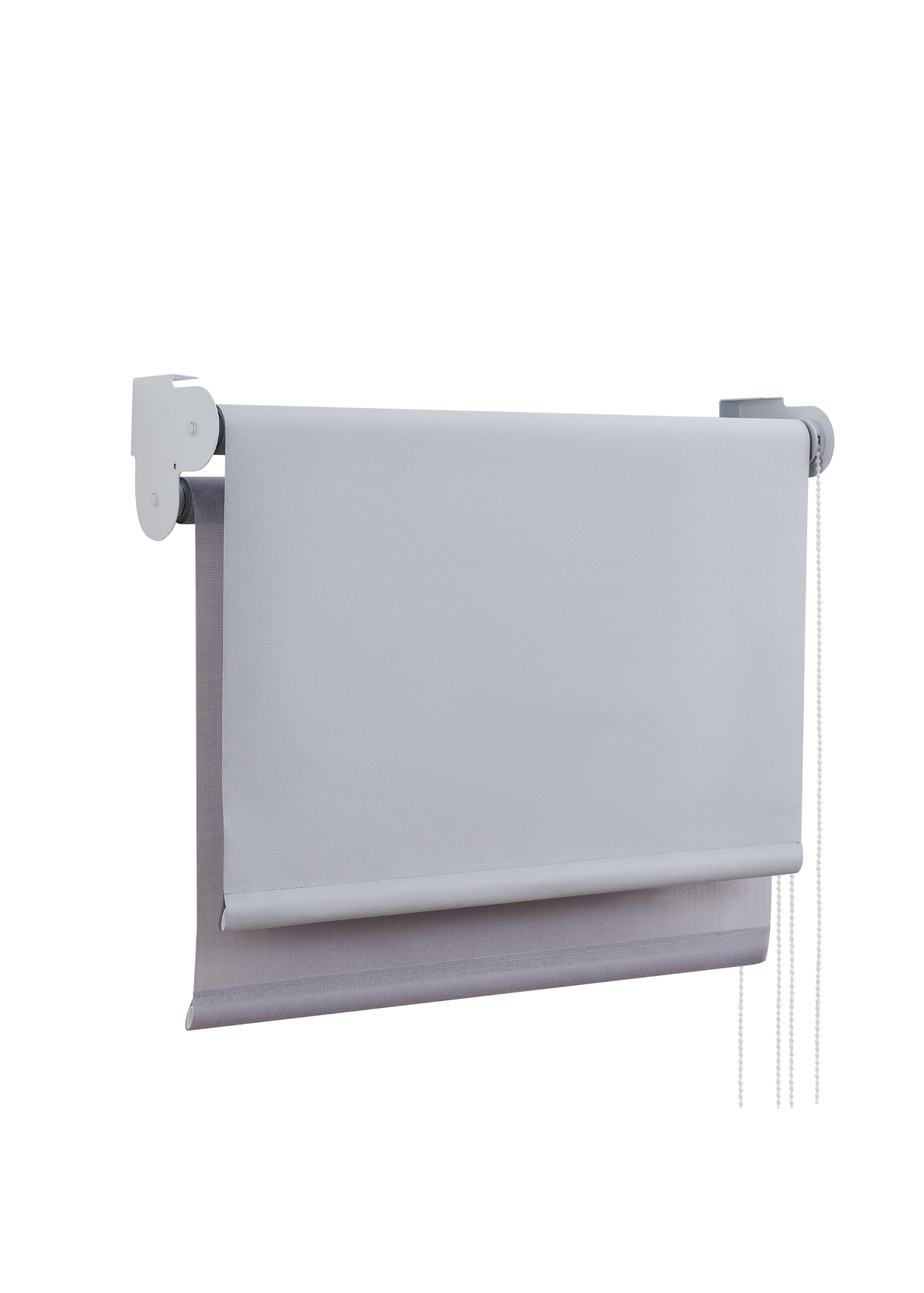 Little Black Book Cloud Grey D. Roller Blind