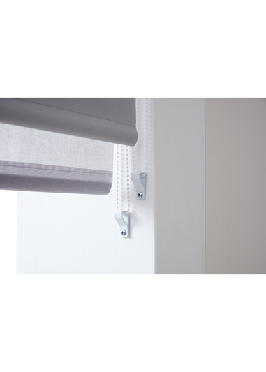 Little Black Book Cloud Grey D. Roller Blind