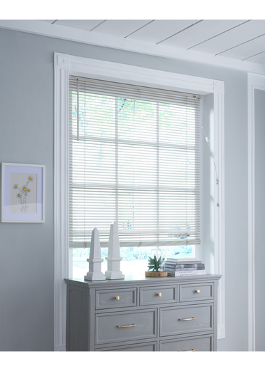 Little Black Book Warm Grey FSC Wood Venetian(25mm)