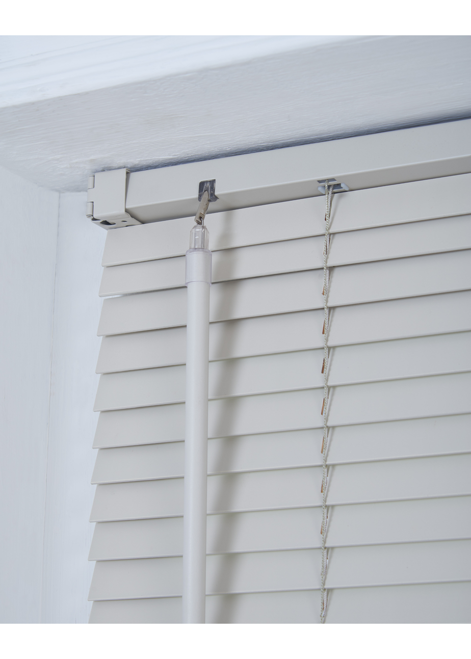 Little Black Book Warm Grey FSC Wood Venetian(25mm)