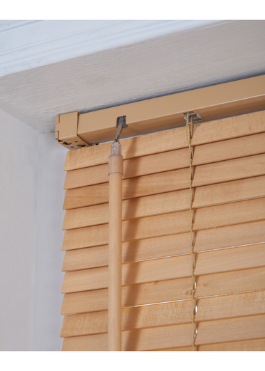 Little Black Book Natural FSC Wood Venetian (25mm)