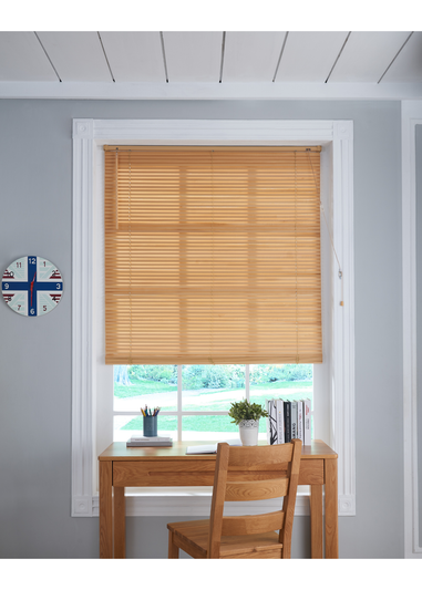 Little Black Book Natural FSC Wood Venetian (25mm)