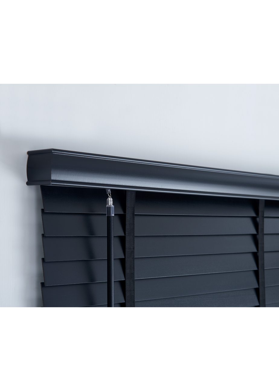 Little Black Book Black FSC Wood Venetian(50mm)