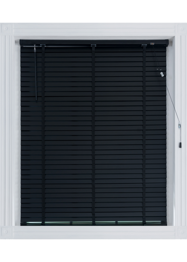 Little Black Book Black FSC Wood Venetian(50mm)