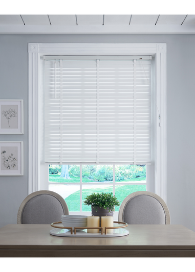 Little Black Book White FSC Wood Venetian (50mm)