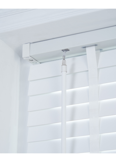 Little Black Book White FSC Wood Venetian (50mm)