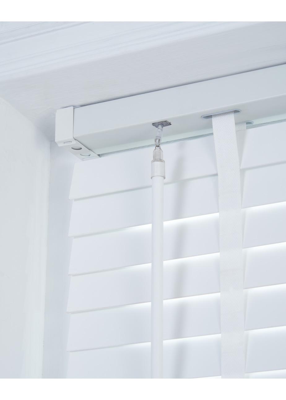 Little Black Book White FSC Wood Venetian (50mm)