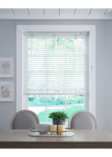 Little Black Book White FSC Wood Venetian (50mm)