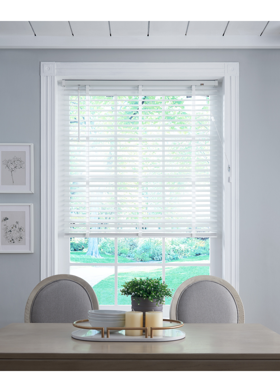 Little Black Book White FSC Wood Venetian (50mm)