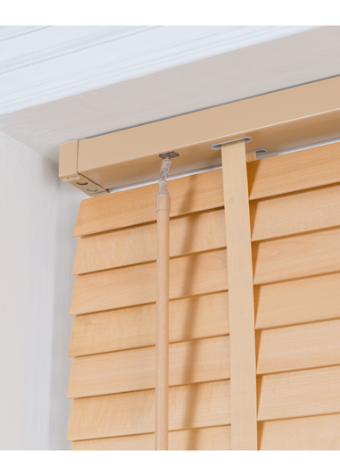 Little Black Book Natural FSC Wood Venetian(50mm)