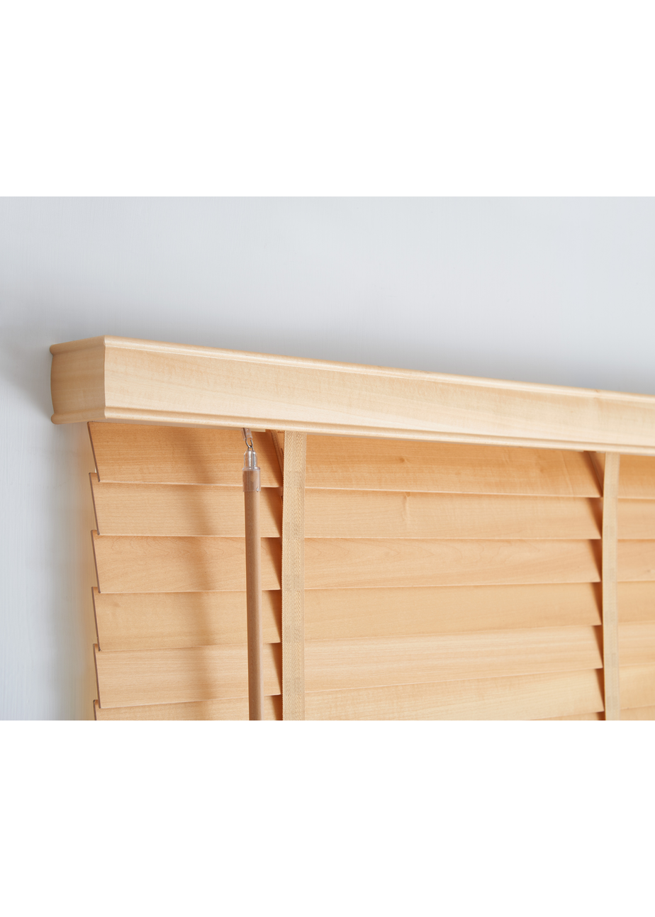 Little Black Book Natural FSC Wood Venetian(50mm)