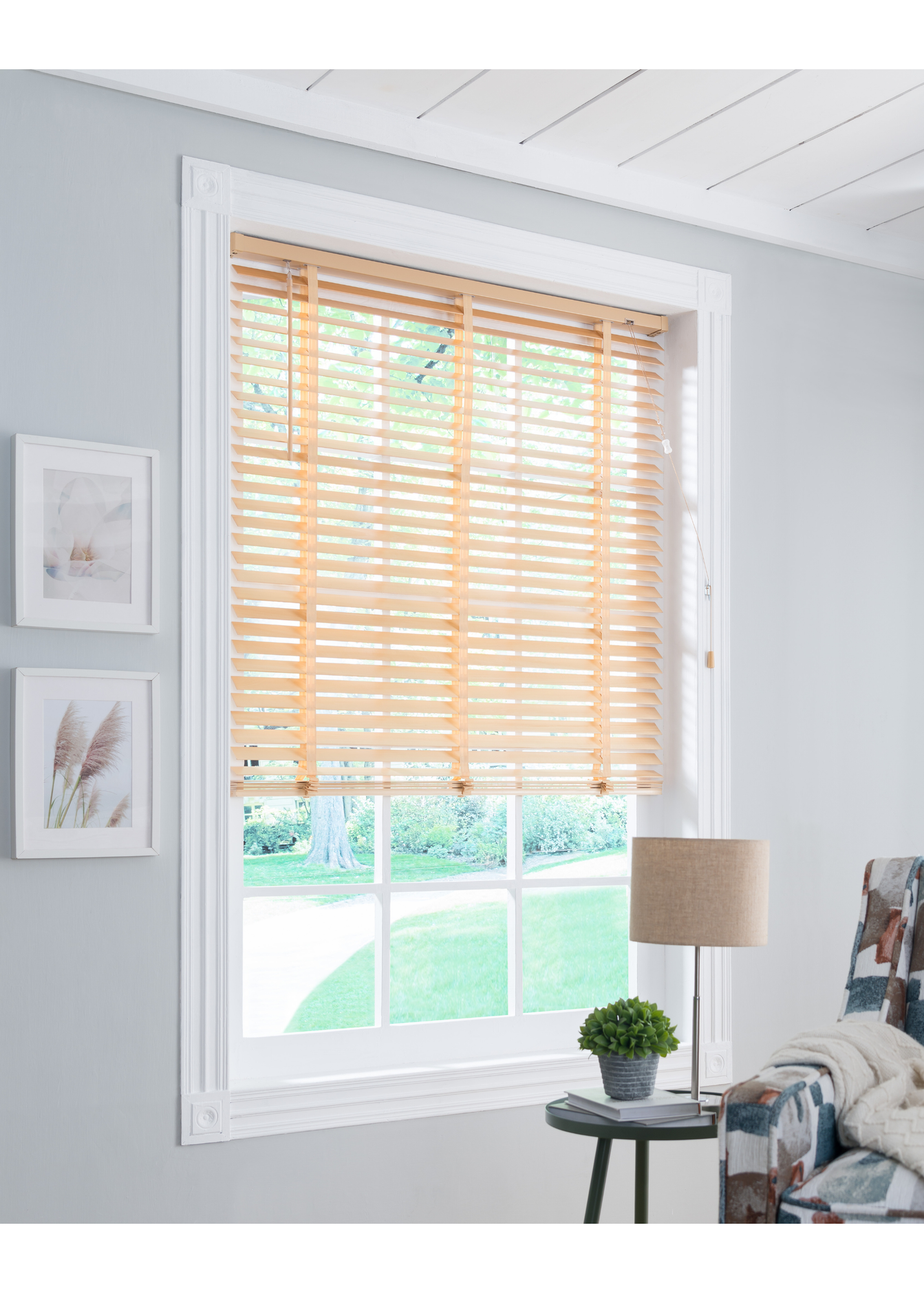 Little Black Book Natural FSC Wood Venetian(50mm)