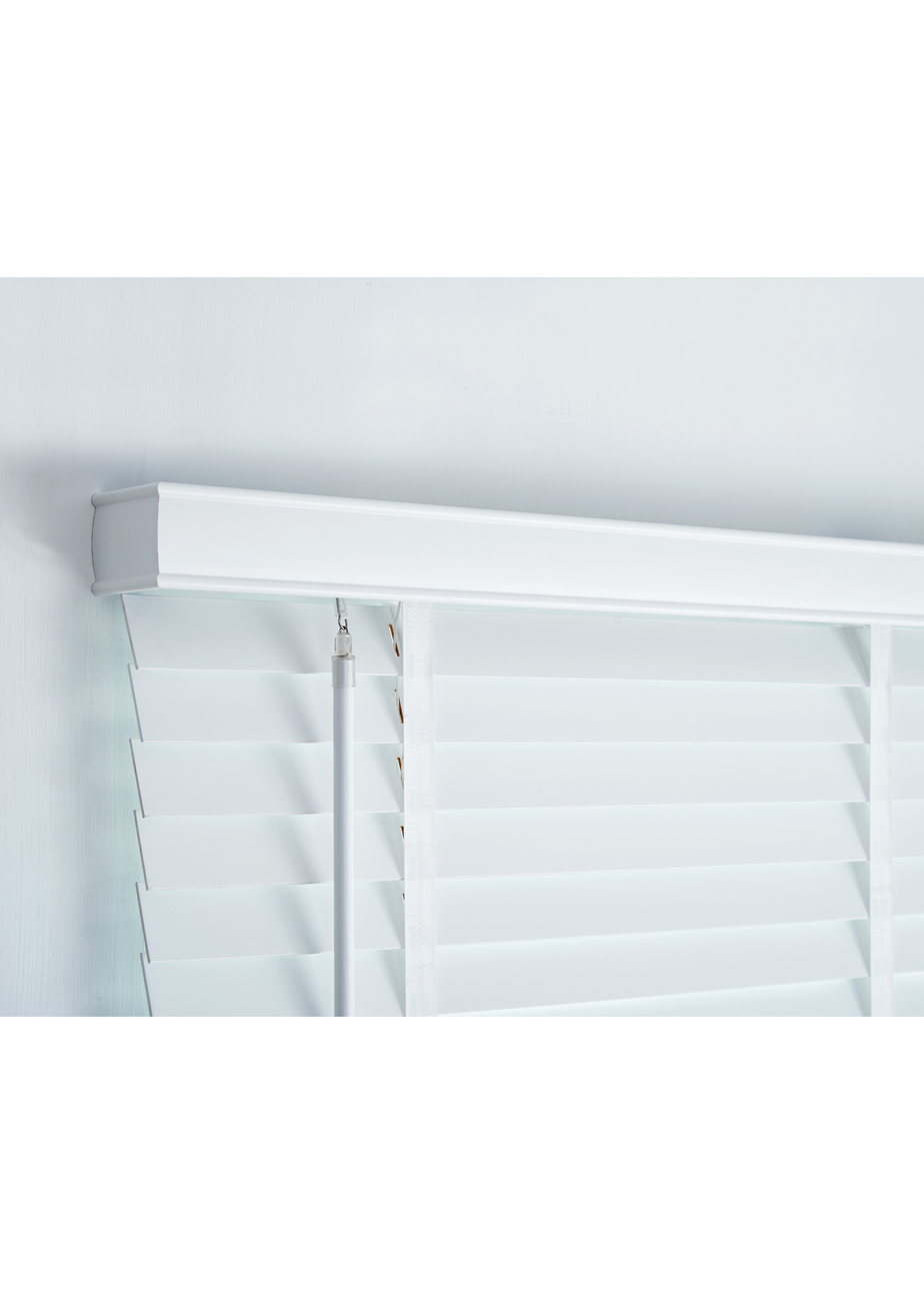 Little Black Book White FSC Wood Venetian (50mm)