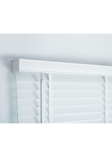 Little Black Book White FSC Wood Venetian (50mm)