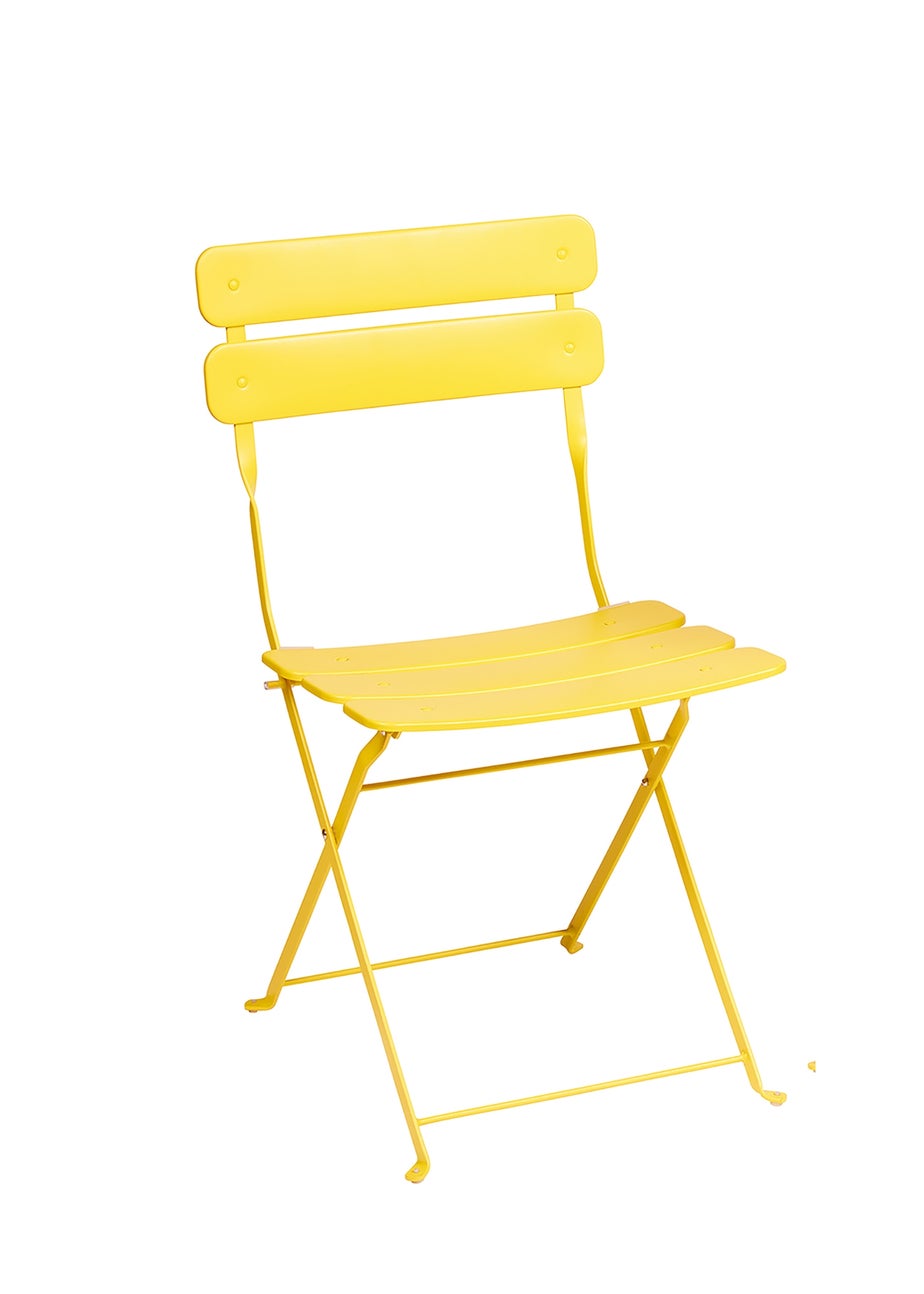 Premier Decorations Reims 2 Seater Bistro Set Yellow