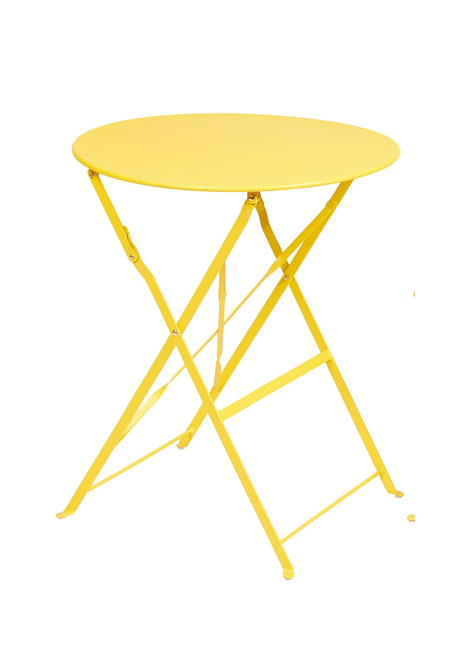 Premier Decorations Reims 2 Seater Bistro Set Yellow