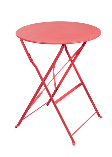 Premier Decorations Reims 2 Seater Bistro Set Coral