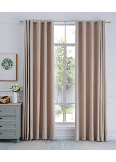 Little Black Book Stainless Steel Extendable Ball Curtain Pole