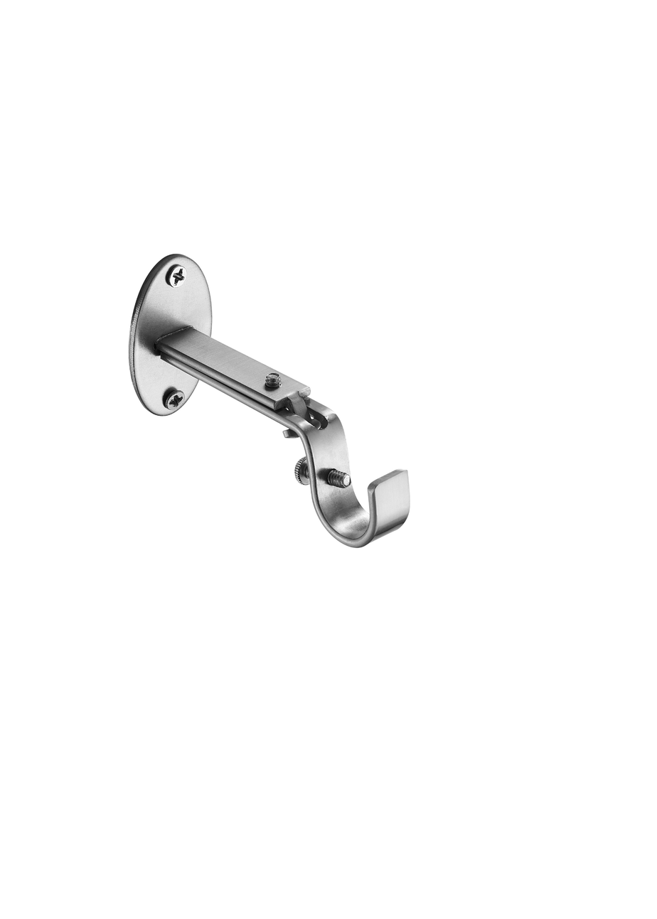 Little Black Book Stainless Steel Extendable Ball Curtain Pole